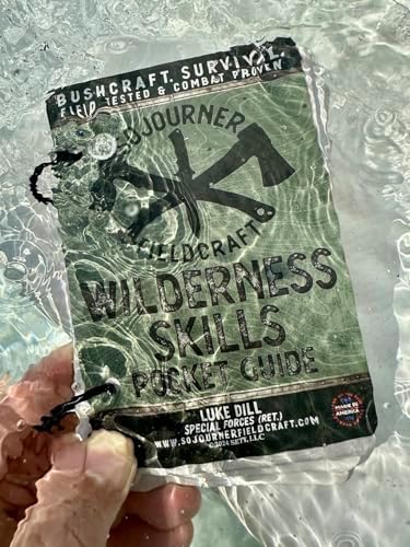 Wilderness Skills Pocket Guide Waterproof Survival Manual for Bushcraft, Camping & Emergency Preparedness by Retired Green Beret Fire, Shelter, Water, Knots & First Aid - Image 3