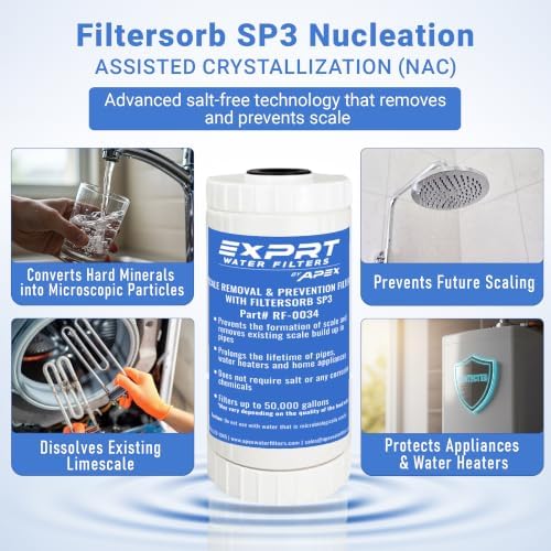 Whole House Water Filter 10" x 4.5" Filtersorb SP3 Anti-Scale EZ-2700 - Image 3