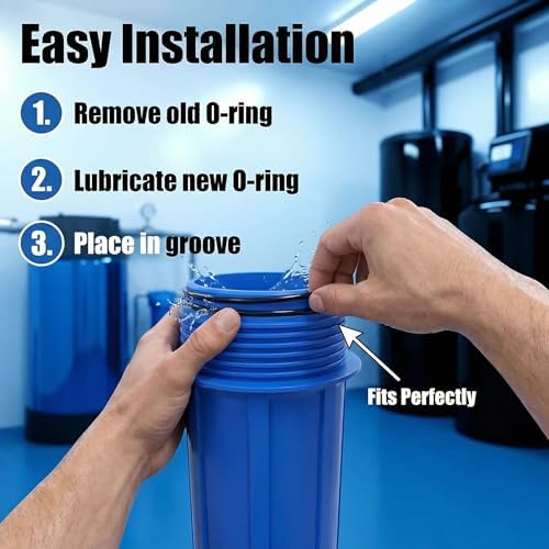4 Pack Replacement ORBX2 O-Rings Fits for iSpring Whole House Water Filter - Image 4