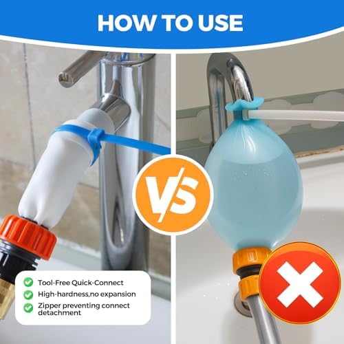Faucet Hoses:Quick Connection,Sink Hose,Dog Bathing Shower - Image 4