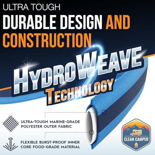 Clean Camper RV Fresh Water Drinking Hose, 35', Kink-Free Design - Image 4