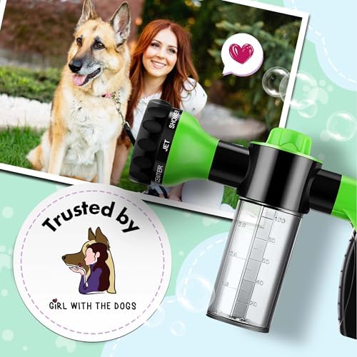 Girl With The Dogs Soap Dispensing Canister Replacement 3.5oz/100ml for Pet Wash Sprayer Nozzle for Dog Wash & Bathing Supplies - Image 2