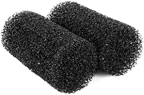 Yaubay 2PCS Internal Filter Sponge Foam, Aquarium Bio Sponge Rolls of Fish Tank Filter Accessories 4.5" x 2" (2Pcs Sponge) by Yaubay