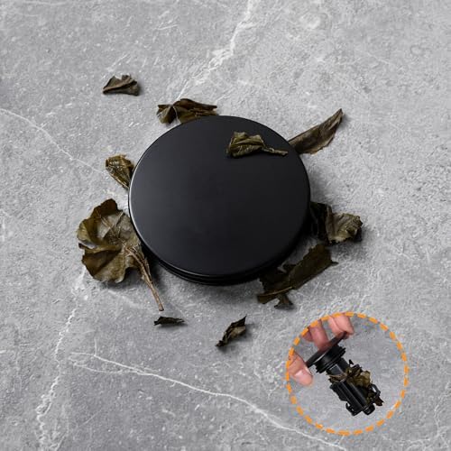 TIORIY Bathroom Sink Stopper Without Overflow, Sink Drain Assembly Black - Image 7