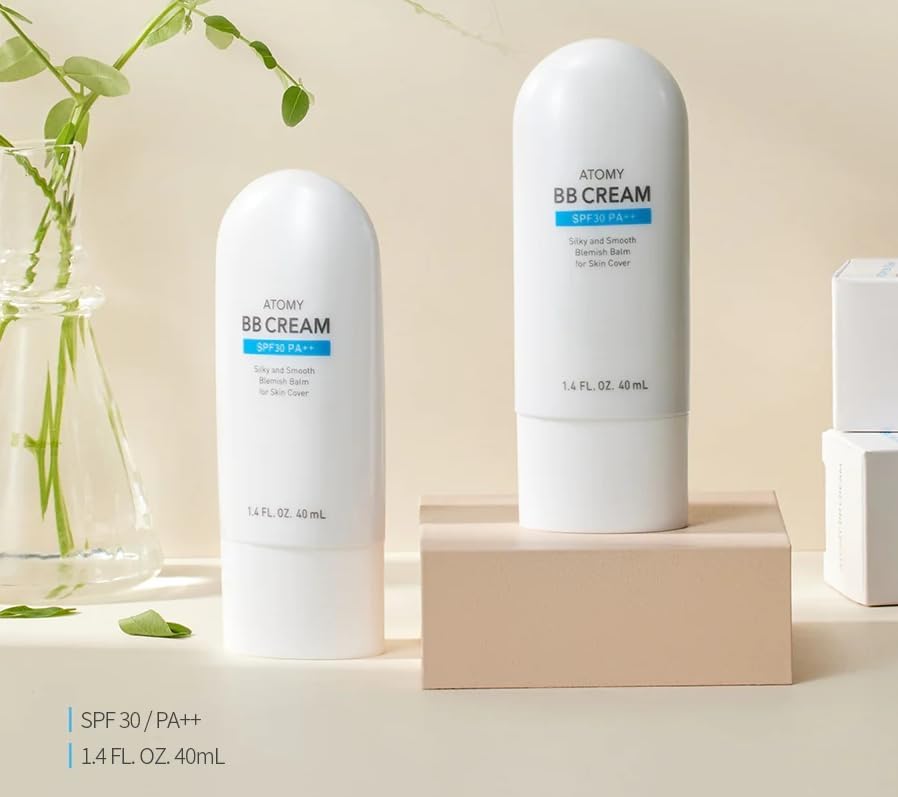 BC233 Korean BB Cream SPF30 PA++ (40ml 1.4fl oz.), Skin Care, Silky and Smooth Balm for atomy - Image 5