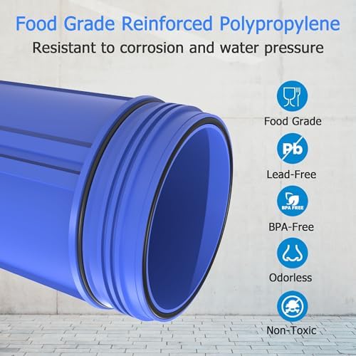 WHB10 Whole House Water Filter Housing Fit 10"x4.5" Sediment etc Filters - Image 3