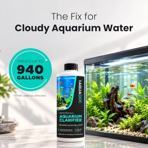 AquaDoc Aquarium Water Clarifier for Cloudy Fish Tank Water, 16 fl oz - Image 2