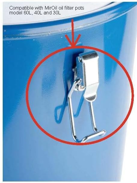 MirOil Filter Pot Clip Repair Kit (Set of 4), Replacement Clips with Screws - Image 4