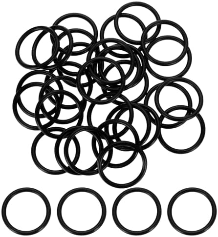 uxcell 100Pcs AS-118 NBR 70A O-Rings 7/8"ID x 3/32"CS/0.862"ID x 0.103"CS by uxcell
