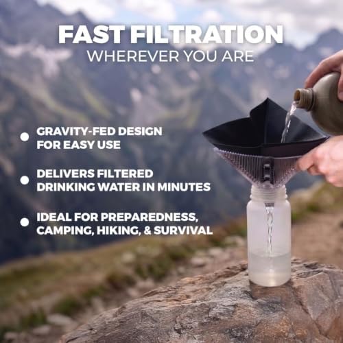 Delta Emergency Water Filter, 2 Pack, Personal Camping & Backpacking Filter - Image 2