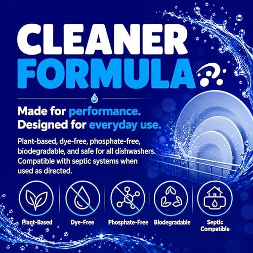 Oh Yuk Dishwasher Rinse Aid Liquid, Dishwasher Drying Agent for Spot-Free Shine, Liquid Rinse Aid for Dishes, Glasses & Silverware, Helps Reduce Water Spots & Improve Drying, Citrus Scent - Image 6