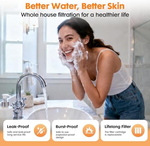 Whole House Water Filter System for Well Water,3-Stage,2-Year Filter Supply - Image 3