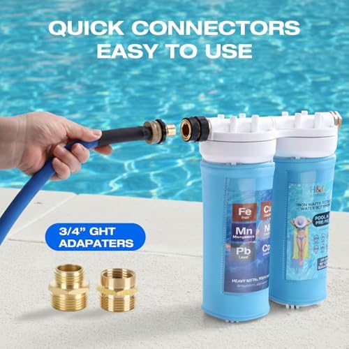 H&G lifestyles 2 Stage Iron Filter for Garden Hose Filling Pool - Image 7
