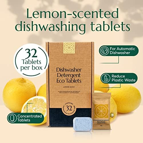 CLEANOMIC Reusable Kitchen Cloth, Dishwasher Pods & Fabric Softener Sheets Bundle - Image 5