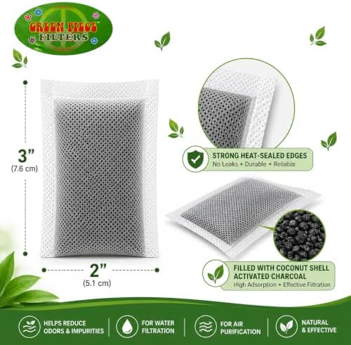 Green Piece® 12 Pack of Distiller Filters with 16 oz of Citric Acid (MADE IN USA) - Perfect to Clean Water Distiller. (1200 Count (Pack of 1)) - Image 2