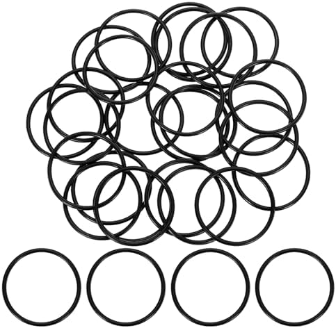 uxcell 100Pcs AS-025 NBR 70A O-Rings 1-3/16"ID x 1/16"CS/1.176"ID x 0.07"CS by uxcell