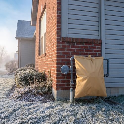 Backflow Preventer Cover, 14x14 Inch Freeze Insulation, 3 Layer Pipe - Image 5
