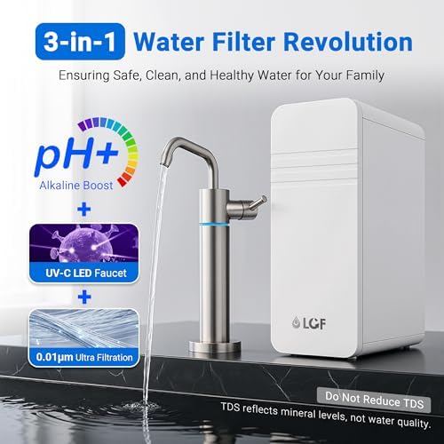 LCF 0.01μm Ultra-Filtration Under Sink Water Filter System with UV-C - Image 2