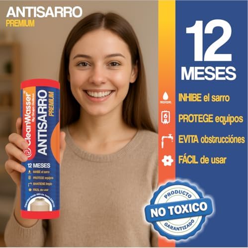 Premium Anti-Char Cartridge, Water Treatment for Tinacos 400-2000L, Non-Toxic, 12 Months Duration, High Resistance, Maximum Efficiency - Image 2