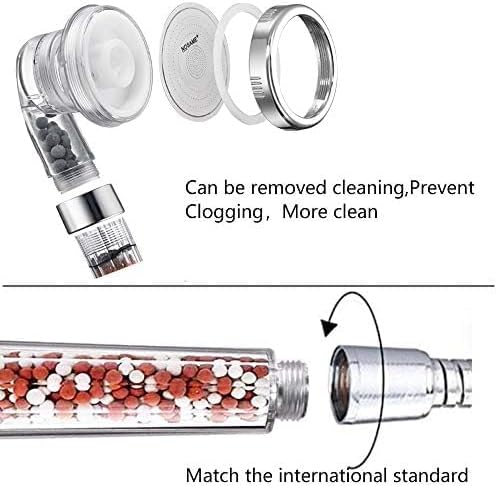 Nosame Shower Head with Hose Holder, Filter Filtration High Pressure - Image 5