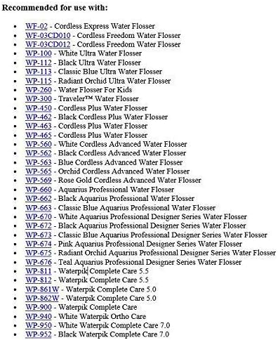 Dental Water Classic Jet Tips Compatible with Waterpik Water Flosser - Image 6