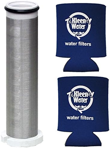 1 Inch 30 Mesh Sediment Stopper Spin-Down Sand Separator Replacement Filter Screen SFS-24 / Two Genuine KleenWater Can Holders by KleenWater