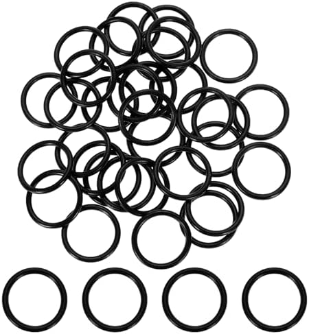 uxcell 200Pcs AS-015 NBR 70A O-Rings 9/16"ID x 1/16"CS/0.551"ID x 0.07"CS by uxcell
