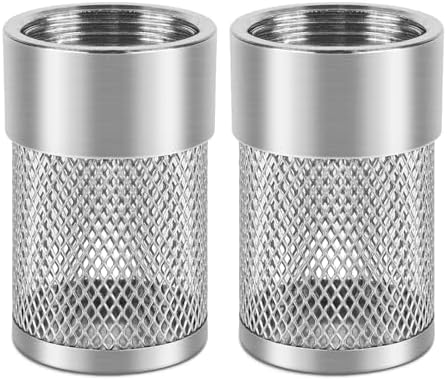 Garden Hose Strainer - 25MM Inlet Suction Strainer Mesh Filter Compatible with Livewell Pump Hose Water Filter for Irrigation Garden High Pressure Washer - 2 Pack by Unknown