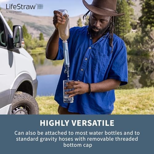 LifeStraw Peak Series Personal Water Filter for Hiking, Camping, Travel, and Emergency Preparedness, 1 Pack, Mountain Blue - Image 5