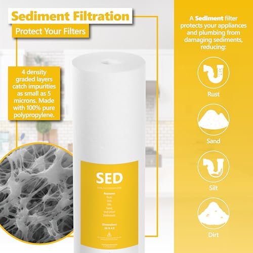 Express Water Whole House Iron & Manganese Filter Set, 3 Stage, 5 Micron - Image 4