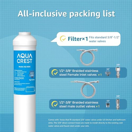 AQUA CREST 5KDC Under Sink Water Filter System - Image 5