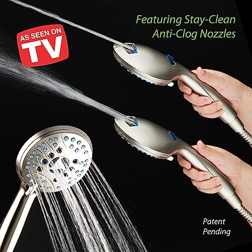 AquaCare 48-mode High Pressure 3-way Shower Head Combo w/ 2-mode Power Wash - Image 3