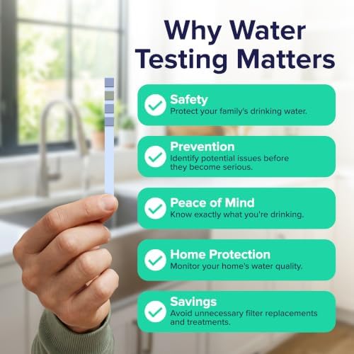 2San Home Water Test Kit - 8-in-1 for Drinking & Well Water - Image 2