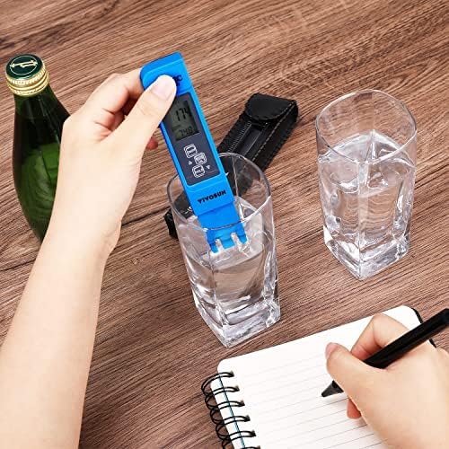 VIVOSUN TDS Tester 3-in-1 TDS EC & Temperature Meter Ultrahigh Accuracy Digital Water Quality TDS Tester (Blue) - Image 6