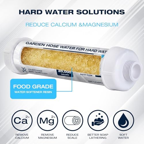 H&G lifestyles Garden Hose Filter for Hard Water,Calcium Inhibitor Filter - Image 3