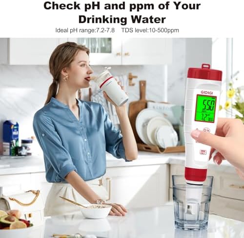 pH Tester,Digital pH Meter for Water, TDS for Drinking Water - Image 4