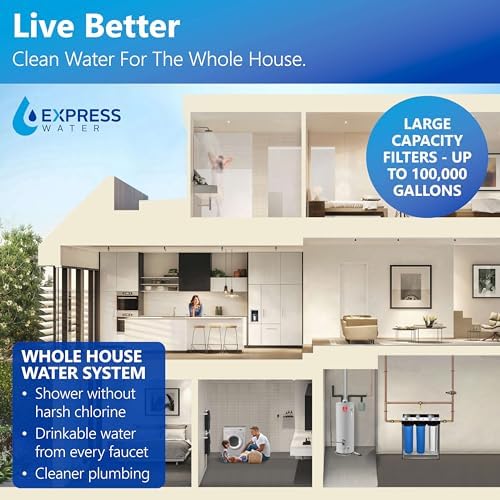 Express Water Whole Home Water Filter System, Essential Protection, 3-Stage - Image 6