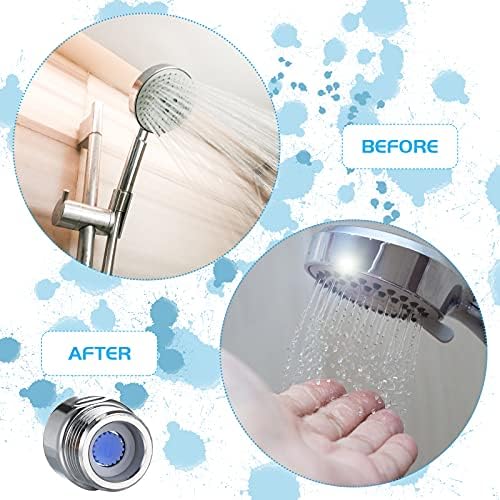 Honoson 8 Set Shower Head Flow Restrictor, 1.2/1.5/1.8/2/ 2.2/2.5 GPM - Image 4