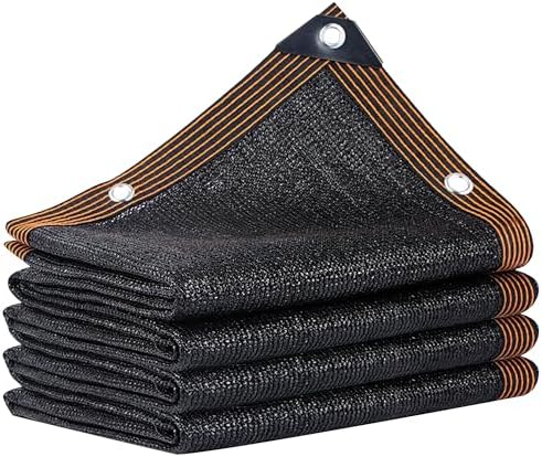 winemana Black Shade Cloth, 4x20 FT Mesh Tarp Garden Shade for Greenhouse by winemana