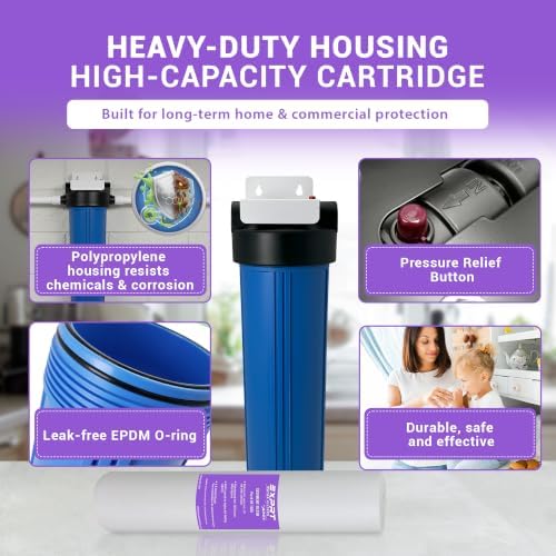 Whole House Sediment Water Filter 20" x 4.5" - EZ-3100 - Image 5