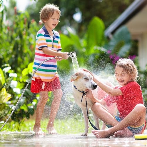 High Pressure 3 Mode Dog Shower Attachment with ON/OFF Switch - Image 5