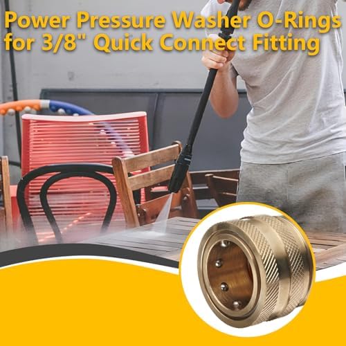 30 Pcs Viton Pressure Washer O-Rings for 1/4" & 3/8" Quick Connect - Image 4