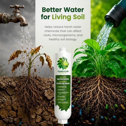 GreenGro Garden Hose Water Filter, KDF + Activated Carbon - Image 3