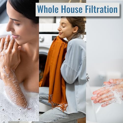 RF-20AS Whole House Water Filter Cartridge - High Capacity 20" x 4.5" 10 Micron Anti-Scale Water Filter - Polyphosphate Descaler Water Filter - Inhibit Corrosion on Iron, Copper, Lead Pipes - Image 5