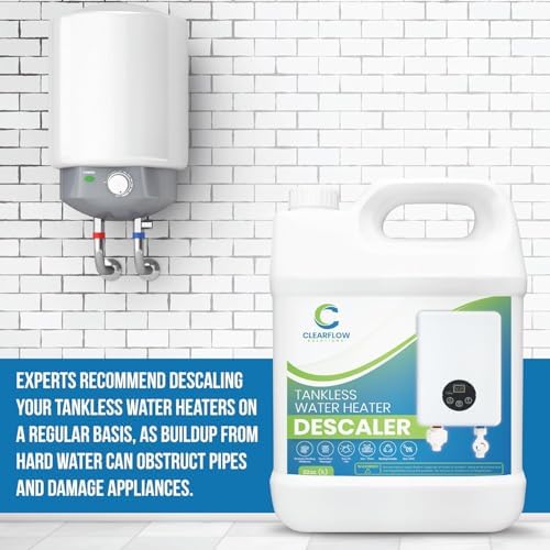 Tankless Water Heater Descaler - Premium Descaler for Tankless Water Heater Systems, Restores Heating Efficiency, Nontoxic, Biodegradable, Made in USA! 128 Ounce (1 Gallon) - Image 3