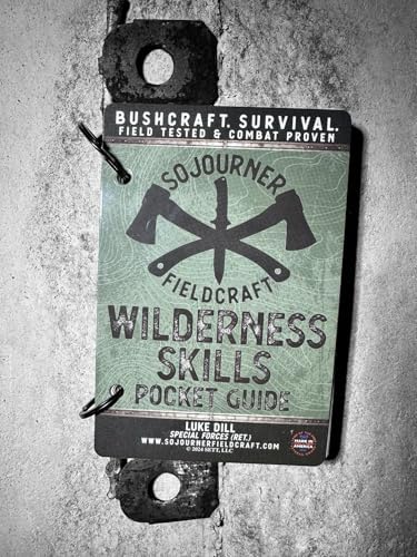 Wilderness Skills Pocket Guide Waterproof Survival Manual for Bushcraft, Camping & Emergency Preparedness by Retired Green Beret Fire, Shelter, Water, Knots & First Aid - Image 4