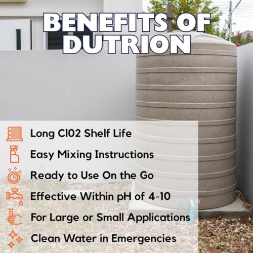 Water Purification Tablets - Purifying Camping Chlorine Dioxide Drinking Tablet, Cleaning Aqua Bottle Purifier Drops & Tabs, Pristine Fresh Tank Emergency Treatment Pills, 18ct 1-Gram - Image 5