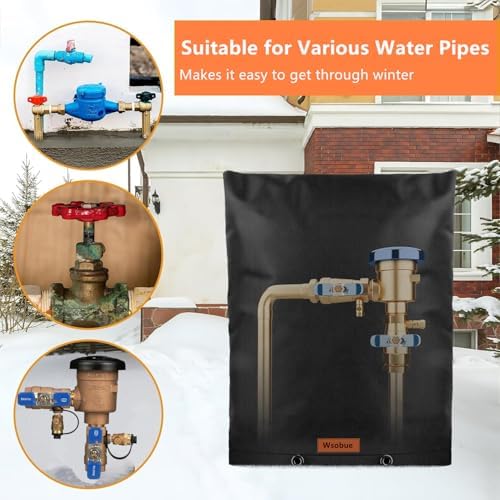 Insulated Backflow Preventer Sprinkler Valve Cover,16''W x 20''H - Image 3