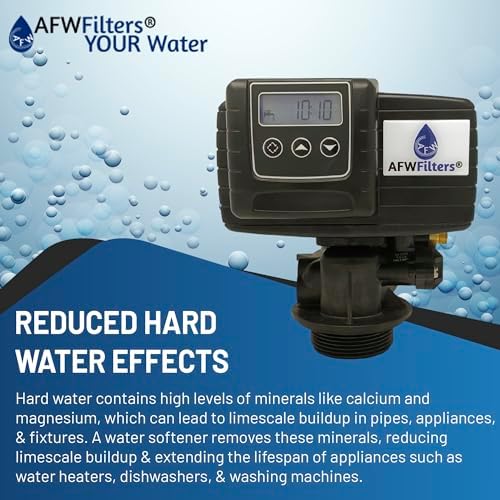 AFWFilters Fleck 5600 SXT Digital Water Softener with 10% Crosslink Resin - Image 3