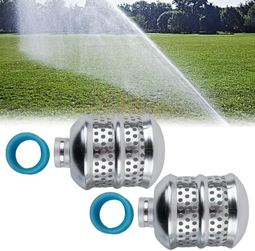 Filter Bubble Aluminum Balls Garden Delicate Diffused Overflow Sprinkler Tape Plants and Lawns Silver 4 Hose with Raw Pack - Image 4